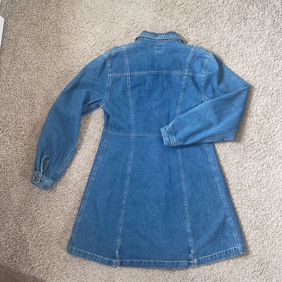 💙 Levi Strauss Large Denim Mini Dress 💙 - Picture 8 of 8